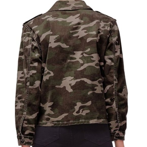 Good American Camo Print Military Jacket - Picture 2 of 8